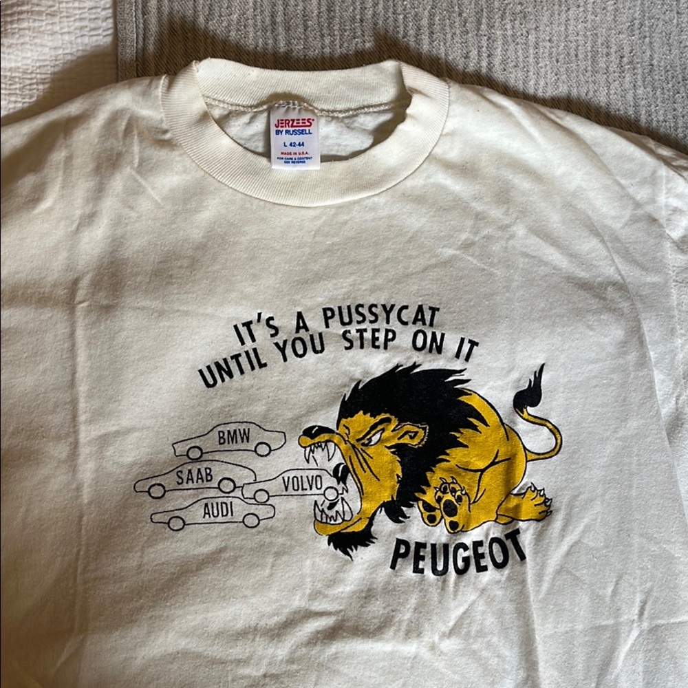 Vintage Peugeot Graphic T-Shirt